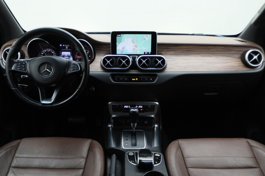 Mercedes-Benz X-Klasse 350 d 4-MATIC Power 5-Zits, Leer, 360° Camera, Elektrische Stoelen, 3500KG Trekhaak, LED, 18''
