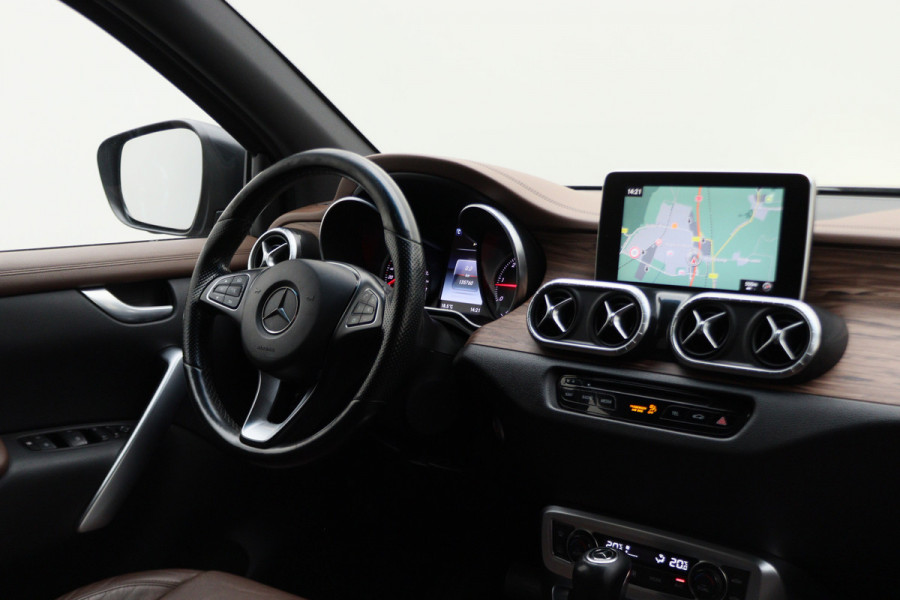Mercedes-Benz X-Klasse 350 d 4-MATIC Power 5-Zits, Leer, 360° Camera, Elektrische Stoelen, 3500KG Trekhaak, LED, 18''