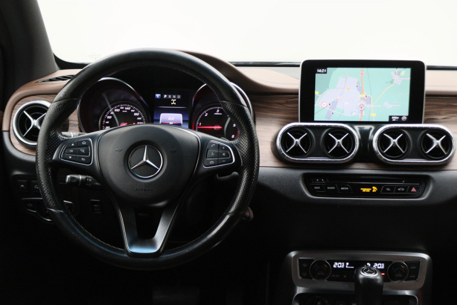 Mercedes-Benz X-Klasse 350 d 4-MATIC Power 5-Zits, Leer, 360° Camera, Elektrische Stoelen, 3500KG Trekhaak, LED, 18''