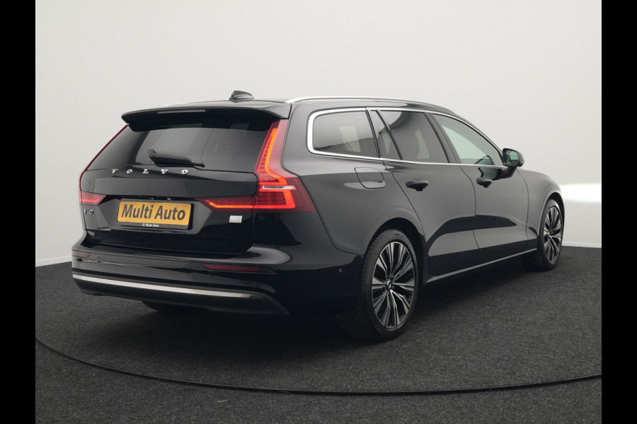 Volvo V60 T8 AWD Plus Bright Long Range Plug in In Hybrid 456pk Dealer O.H Adaptive Cruise | 360 Camera | Google assistant | Harman Kardon | Lederen Sportstoelen Memory & Verwarmd | Virtual | Google Maps | Navigatie | Pilot Assist | Apple Carplay | Keyless | DAB |