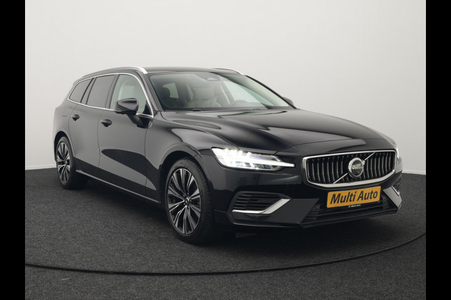 Volvo V60 T8 AWD Plus Bright Long Range Plug in In Hybrid 456pk Dealer O.H Adaptive Cruise | 360 Camera | Google assistant | Harman Kardon | Lederen Sportstoelen Memory & Verwarmd | Virtual | Google Maps | Navigatie | Pilot Assist | Apple Carplay | Keyless | DAB |