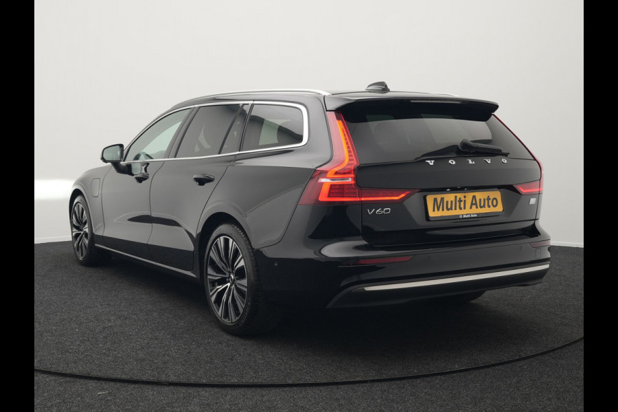 Volvo V60 T8 AWD Plus Bright Long Range Plug in In Hybrid 456pk Dealer O.H Adaptive Cruise | 360 Camera | Google assistant | Harman Kardon | Lederen Sportstoelen Memory & Verwarmd | Virtual | Google Maps | Navigatie | Pilot Assist | Apple Carplay | Keyless | DAB |