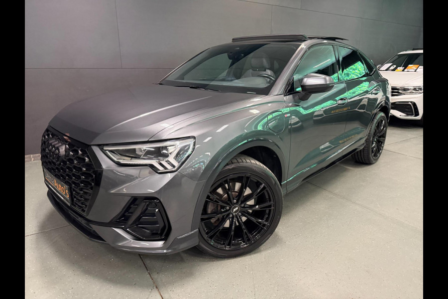 Audi Q3 Sportback 45 TFSI e 3X S-LINE BLACKLINE 20'' PANO/STOEL-M/V-COCKPIT/SONOS/CAM/DAB/CARPLAY/LED///