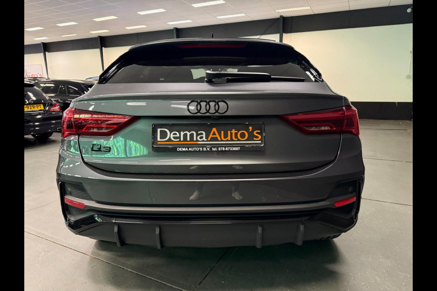 Audi Q3 Sportback 45 TFSI e 3X S-LINE BLACKLINE 20'' PANO/STOEL-M/V-COCKPIT/SONOS/CAM/DAB/CARPLAY/LED///