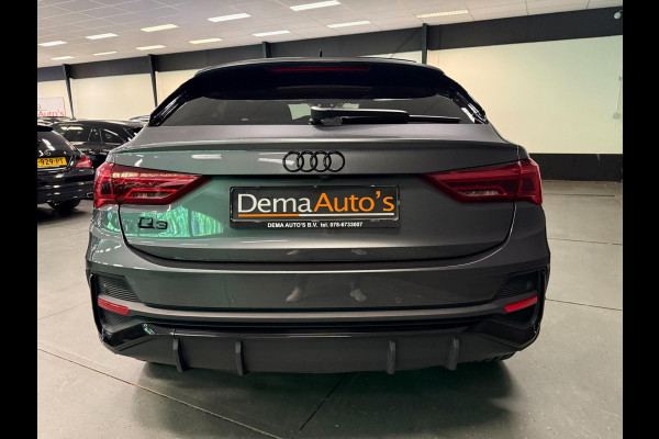 Audi Q3 Sportback 45 TFSI e 3X S-LINE BLACKLINE 20'' PANO/STOEL-M/V-COCKPIT/SONOS/CAM/DAB/CARPLAY/LED///