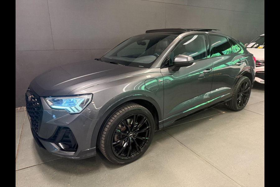 Audi Q3 Sportback 45 TFSI e 3X S-LINE BLACKLINE 20'' PANO/STOEL-M/V-COCKPIT/SONOS/CAM/DAB/CARPLAY/LED///