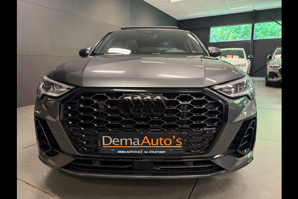 Audi Q3 Sportback 45 TFSI e 3X S-LINE BLACKLINE 20'' PANO/STOEL-M/V-COCKPIT/SONOS/CAM/DAB/CARPLAY/LED///