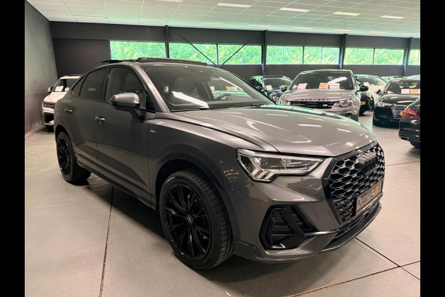 Audi Q3 Sportback 45 TFSI e 3X S-LINE BLACKLINE 20'' PANO/STOEL-M/V-COCKPIT/SONOS/CAM/DAB/CARPLAY/LED///