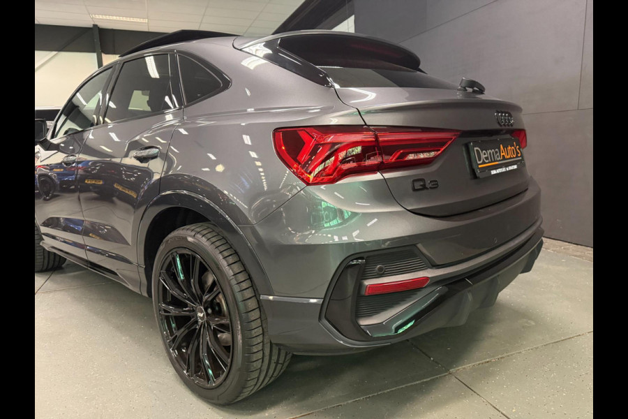 Audi Q3 Sportback 45 TFSI e 3X S-LINE BLACKLINE 20'' PANO/STOEL-M/V-COCKPIT/SONOS/CAM/DAB/CARPLAY/LED///