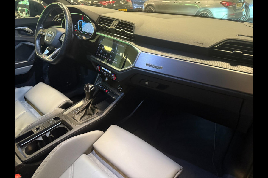 Audi Q3 Sportback 45 TFSI e 3X S-LINE BLACKLINE 20'' PANO/STOEL-M/V-COCKPIT/SONOS/CAM/DAB/CARPLAY/LED///