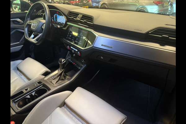 Audi Q3 Sportback 45 TFSI e 3X S-LINE BLACKLINE 20'' PANO/STOEL-M/V-COCKPIT/SONOS/CAM/DAB/CARPLAY/LED///