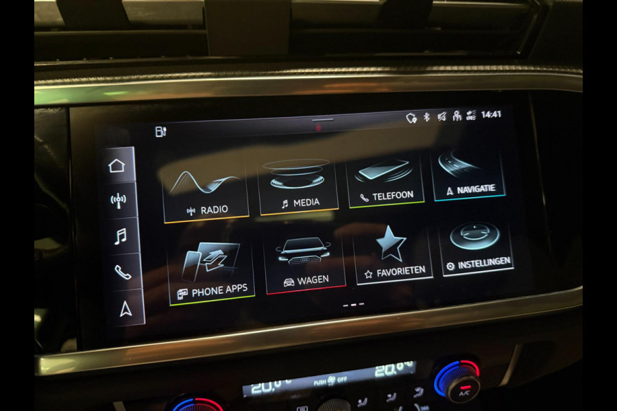 Audi Q3 Sportback 45 TFSI e 3X S-LINE BLACKLINE 20'' PANO/STOEL-M/V-COCKPIT/SONOS/CAM/DAB/CARPLAY/LED///