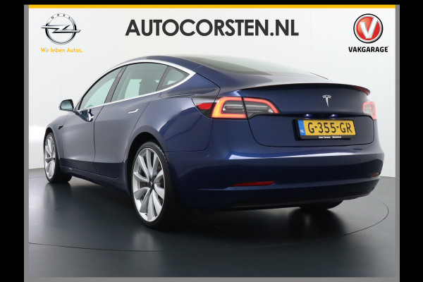Tesla Model 3 Performance AWD 513pk FSD-MEEGELEVERD PAKKET! €71.440,- nieuw! 0-100kmh 3.4sec! Lmv-20" AutoPilot Carbon-Spoiler Full Self-Drivi Navi Led ACC DAB Voorverwarming interieur en Keyless via GSM-App One-Pedal-Drive Rode Remklauwen Premium Audio Veel grip door 4WD vierwielaandrijving.  Origineel Nederlandse auto nieuwprijs €72.080 Garantie op Accu en motor tot 28-12-2027/192.000km