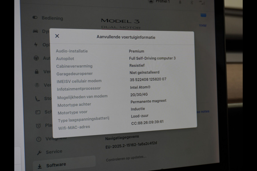 Tesla Model 3 Performance AWD 513pk FSD-MEEGELEVERD PAKKET! €71.440,- nieuw! 0-100kmh 3.4sec! Lmv-20" AutoPilot Carbon-Spoiler Full Self-Drivi Navi Led ACC DAB Voorverwarming interieur en Keyless via GSM-App One-Pedal-Drive Rode Remklauwen Premium Audio Veel grip door 4WD vierwielaandrijving.  Origineel Nederlandse auto nieuwprijs €72.080 Garantie op Accu en motor tot 28-12-2027/192.000km