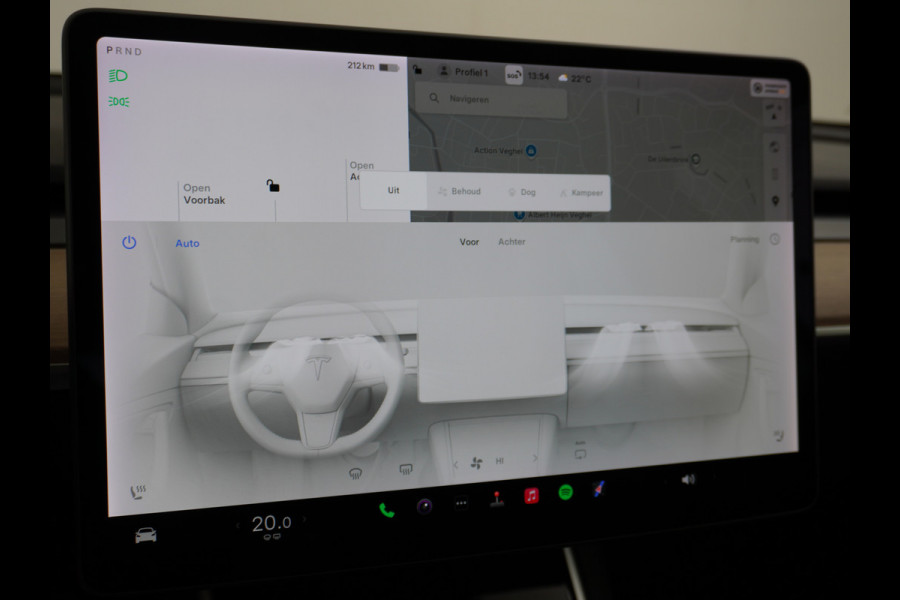 Tesla Model 3 Performance AWD 513pk FSD-MEEGELEVERD PAKKET! €71.440,- nieuw! 0-100kmh 3.4sec! Lmv-20" AutoPilot Carbon-Spoiler Full Self-Drivi Navi Led ACC DAB Voorverwarming interieur en Keyless via GSM-App One-Pedal-Drive Rode Remklauwen Premium Audio Veel grip door 4WD vierwielaandrijving.  Origineel Nederlandse auto nieuwprijs €72.080 Garantie op Accu en motor tot 28-12-2027/192.000km