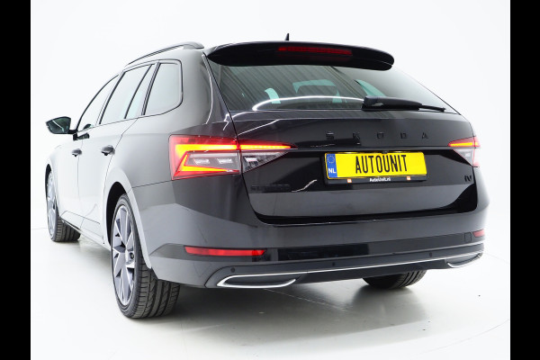 Škoda Superb Combi 1.4 TSI iV Sportline 218PK | Panoramadak | Trekhaak | Canton | Sportstoelen | Camera | Keyless