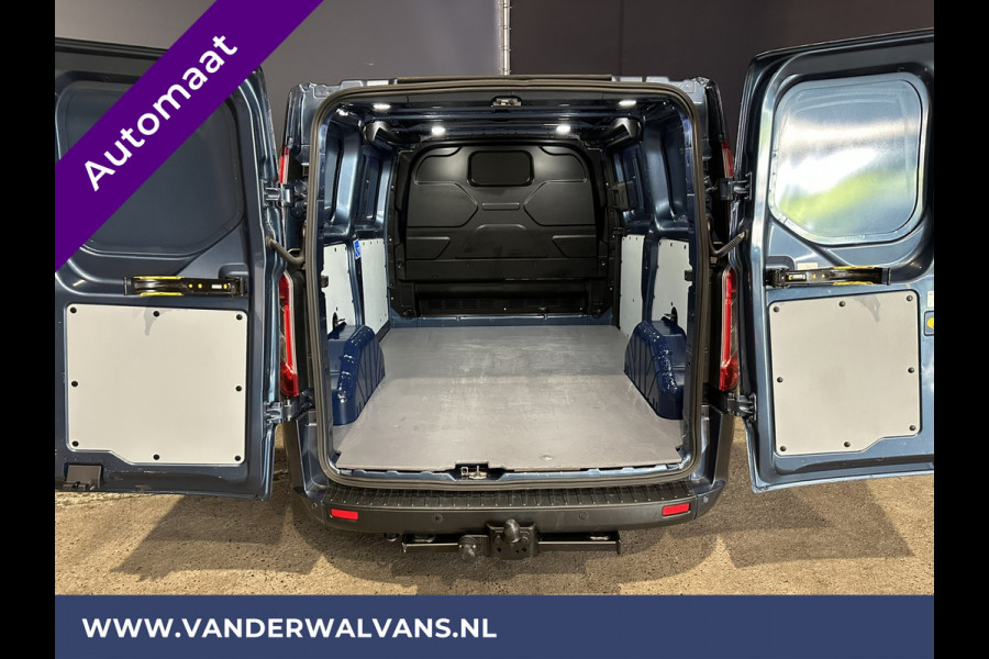 Ford Transit Custom 2.0 TDCI 131pk Automaat L1H1 Euro6 Airco | Camera | Navigatie | Adaptieve Cruisecontrol | Trekhaak | LED Verwarmde voorruit, Parkeersensoren, Bijrijdersbank