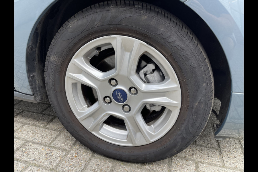 Ford Transit Courier 1.5 TDCI Limited / euro 6 diesel / bpm vrij / vaste prijs rijklaar € 8950 ex btw / airco / cruise / navigatie / grijs blauw metallic / parkeersensoren achter !