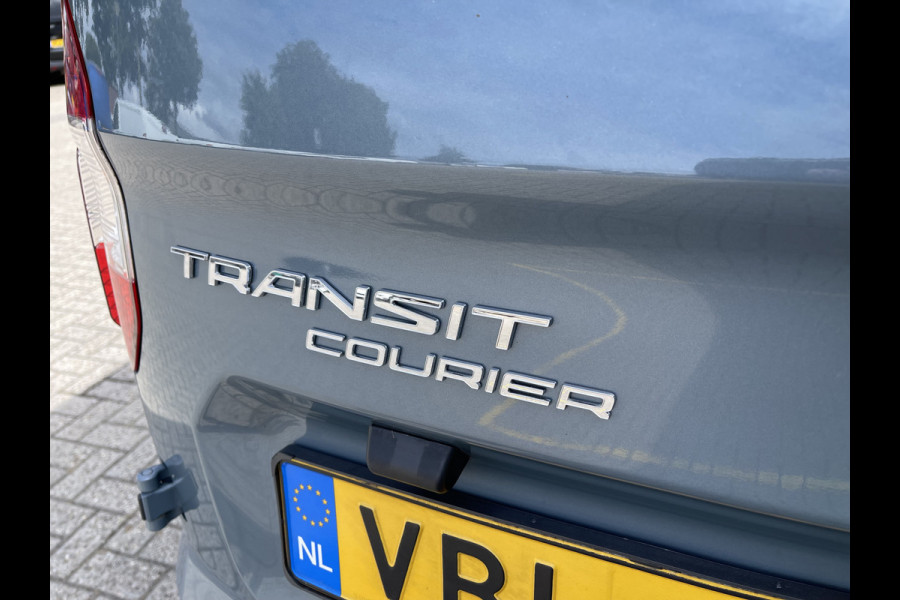 Ford Transit Courier 1.5 TDCI Limited / euro 6 diesel / bpm vrij / vaste prijs rijklaar € 8950 ex btw / airco / cruise / navigatie / grijs blauw metallic / parkeersensoren achter !