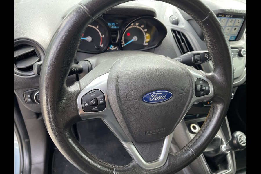 Ford Transit Courier 1.5 TDCI Limited / euro 6 diesel / bpm vrij / vaste prijs rijklaar € 8950 ex btw / airco / cruise / navigatie / grijs blauw metallic / parkeersensoren achter !