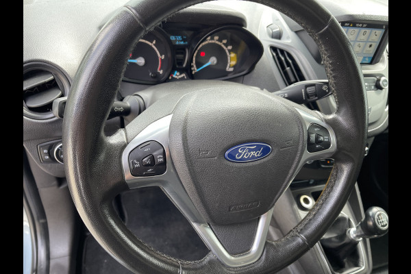 Ford Transit Courier 1.5 TDCI Limited / euro 6 diesel / bpm vrij / vaste prijs rijklaar € 8950 ex btw / airco / cruise / navigatie / grijs blauw metallic / parkeersensoren achter !