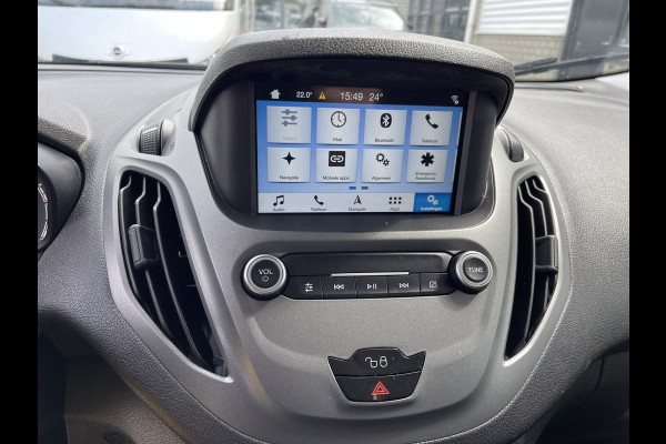 Ford Transit Courier 1.5 TDCI Limited / euro 6 diesel / bpm vrij / vaste prijs rijklaar € 8950 ex btw / airco / cruise / navigatie / grijs blauw metallic / parkeersensoren achter !