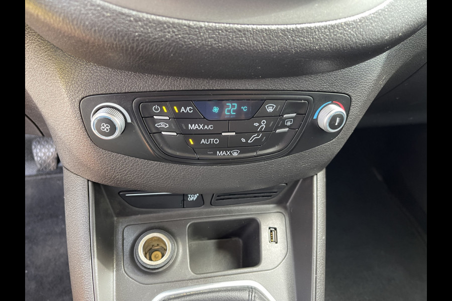 Ford Transit Courier 1.5 TDCI Limited / euro 6 diesel / bpm vrij / vaste prijs rijklaar € 8950 ex btw / airco / cruise / navigatie / grijs blauw metallic / parkeersensoren achter !