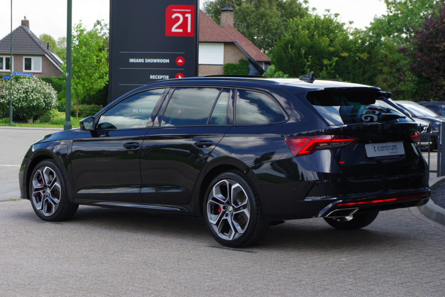 Škoda Octavia Combi 1.4 TSI RS iV 245 PK PHEV BNS, Panoramadak, Leder-Alcantara, Memory, Carplay, Head-Up