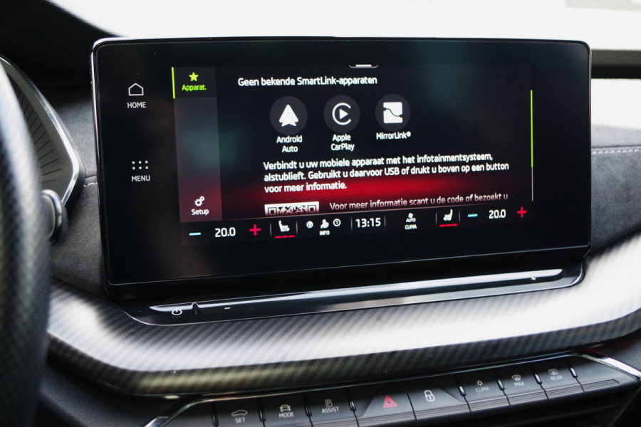 Škoda Octavia Combi 1.4 TSI RS iV 245 PK PHEV BNS, Panoramadak, Leder-Alcantara, Memory, Carplay, Head-Up