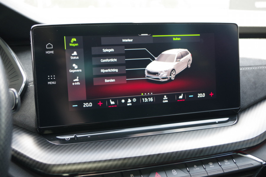 Škoda Octavia Combi 1.4 TSI RS iV 245 PK PHEV BNS, Panoramadak, Leder-Alcantara, Memory, Carplay, Head-Up