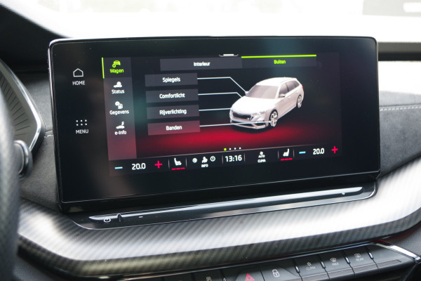 Škoda Octavia Combi 1.4 TSI RS iV 245 PK PHEV BNS, Panoramadak, Leder-Alcantara, Memory, Carplay, Head-Up