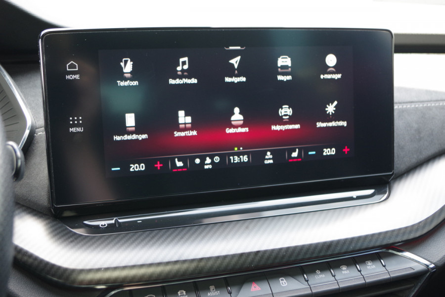 Škoda Octavia Combi 1.4 TSI RS iV 245 PK PHEV BNS, Panoramadak, Leder-Alcantara, Memory, Carplay, Head-Up