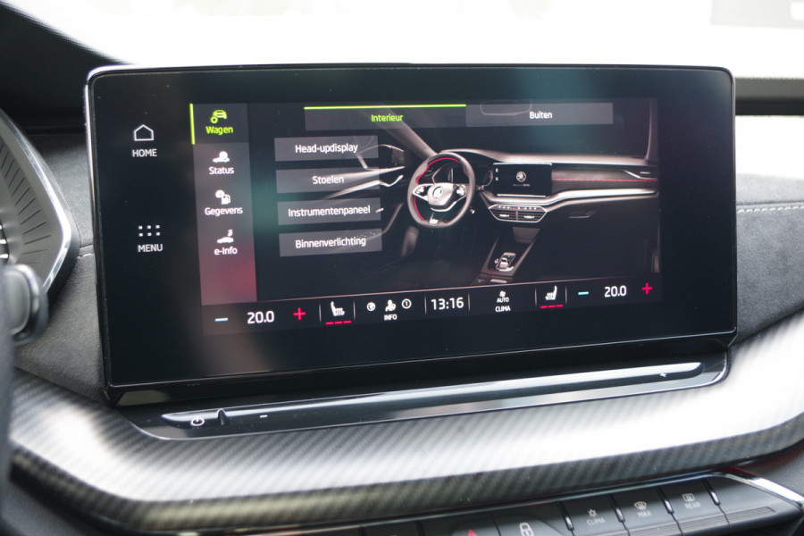 Škoda Octavia Combi 1.4 TSI RS iV 245 PK PHEV BNS, Panoramadak, Leder-Alcantara, Memory, Carplay, Head-Up