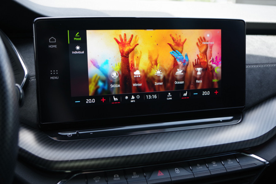 Škoda Octavia Combi 1.4 TSI RS iV 245 PK PHEV BNS, Panoramadak, Leder-Alcantara, Memory, Carplay, Head-Up
