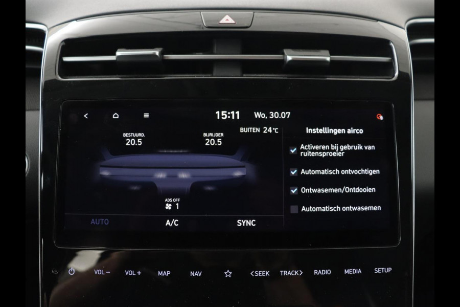 Hyundai Tucson 1.6 T-GDI PHEV Premium 4WD | Leder | Stoelventilatie | 360 Camera | Memory | Adaptive cruise | Full LED | Carplay | Navigatie