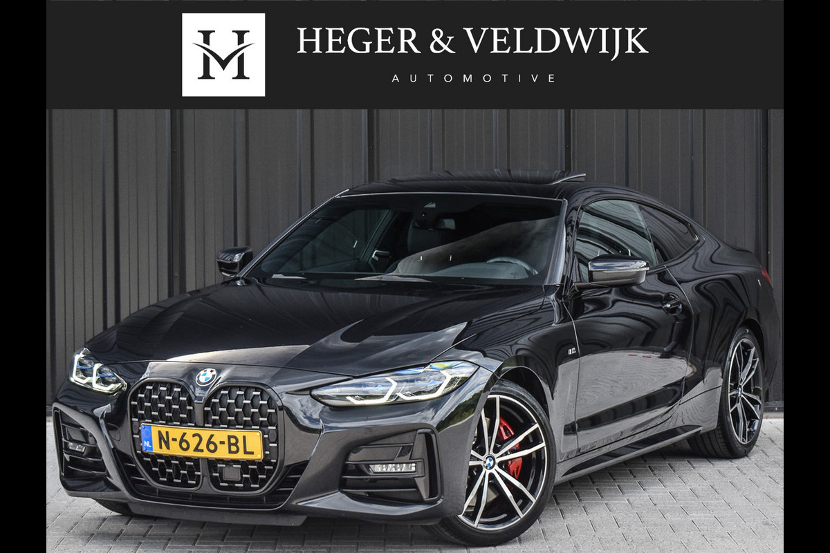 BMW 4 Serie Coupé 420i | HIGH EXECUTIVE | NL-AUTO | M-SPORT | SHADOW-LINE | SCHUIF-/-DAK | LASER LIGHT | HARMAN/KARDON | CAMERA