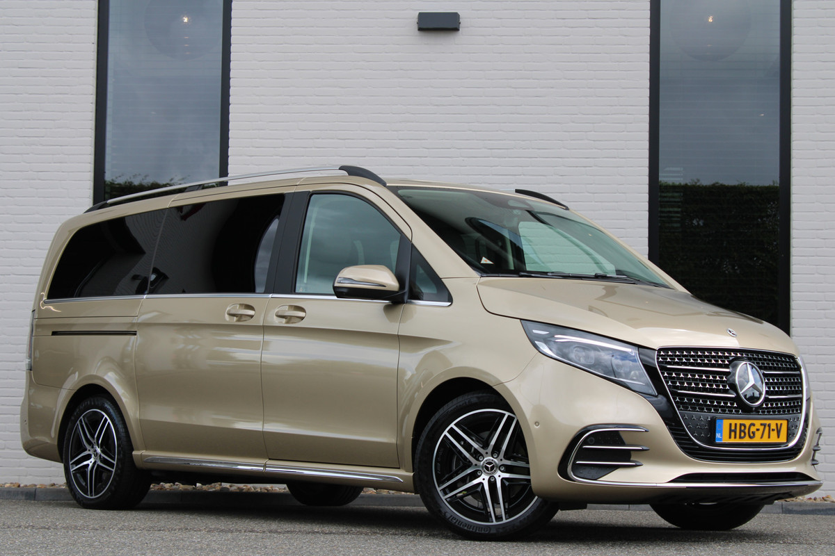 Mercedes-Benz V-Klasse 300d Lang / Exclusive / 6-persoons / Marge Auto / Luchtvering / Burmester / Elec Stoel / Vol Opties / NIEUWSTAAT Mercedes-Benz V-Klasse 300d Lang / Exclusive / 6-persoons / Marge Auto / Luchtvering / Burmester / Elec Stoel / Vol Opties / NIEUWSTAAT