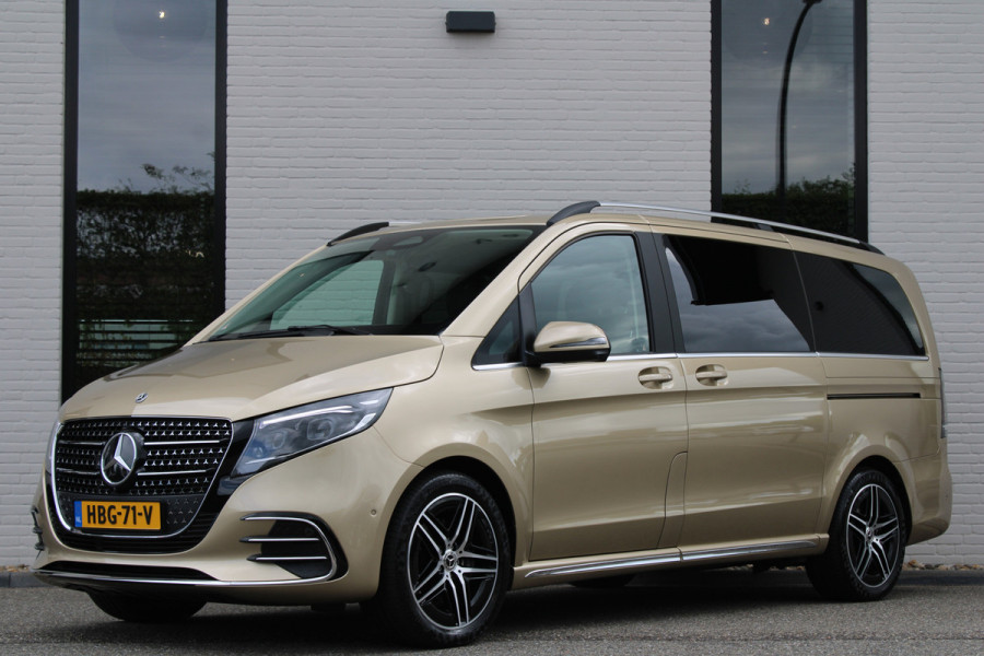 Mercedes-Benz V-Klasse 300d Lang / Exclusive / 6-persoons / Marge Auto / Luchtvering / Burmester / Elec Stoel / Vol Opties / NIEUWSTAAT