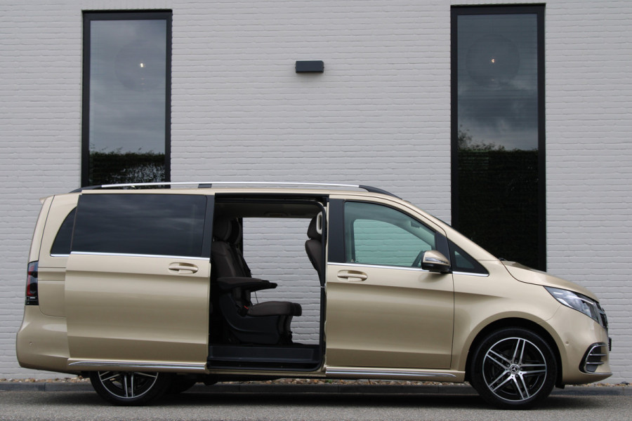 Mercedes-Benz V-Klasse 300d Lang / Exclusive / 6-persoons / Marge Auto / Luchtvering / Burmester / Elec Stoel / Vol Opties / NIEUWSTAAT