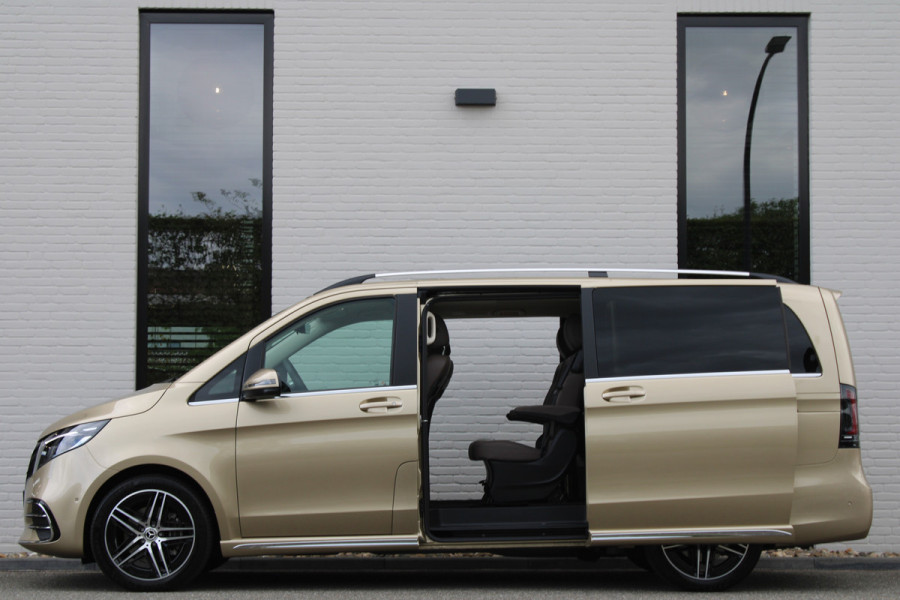 Mercedes-Benz V-Klasse 300d Lang / Exclusive / 6-persoons / Marge Auto / Luchtvering / Burmester / Elec Stoel / Vol Opties / NIEUWSTAAT