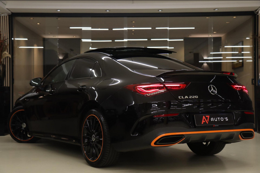 Mercedes-Benz CLA-Klasse 220 AMG ORANGE EDITION Pano/Memory/Sfeer/Camera/Laneassist/HUD/BOMVOL