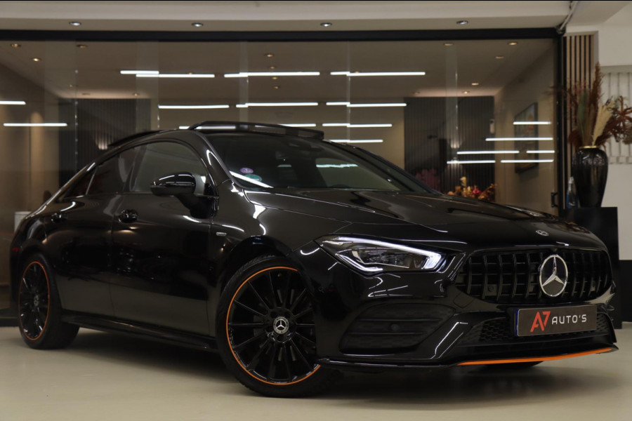 Mercedes-Benz CLA-Klasse 220 AMG ORANGE EDITION Pano/Memory/Sfeer/Camera/Laneassist/HUD/BOMVOL