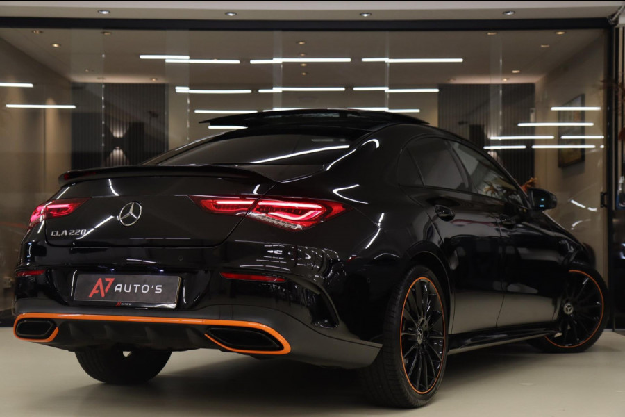 Mercedes-Benz CLA-Klasse 220 AMG ORANGE EDITION Pano/Memory/Sfeer/Camera/Laneassist/HUD/BOMVOL