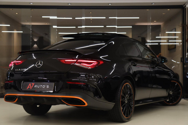 Mercedes-Benz CLA-Klasse 220 AMG ORANGE EDITION Pano/Memory/Sfeer/Camera/Laneassist/HUD/BOMVOL