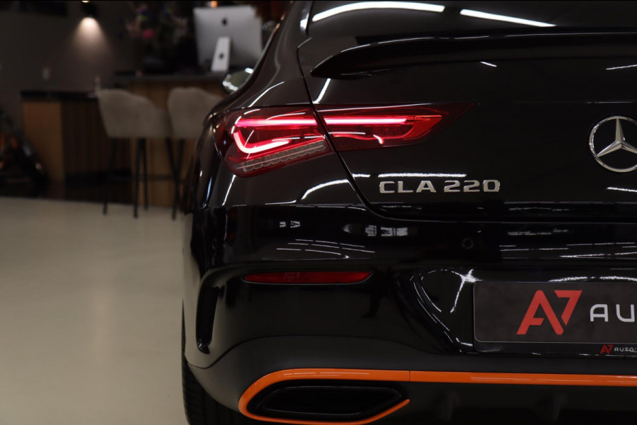 Mercedes-Benz CLA-Klasse 220 AMG ORANGE EDITION Pano/Memory/Sfeer/Camera/Laneassist/HUD/BOMVOL