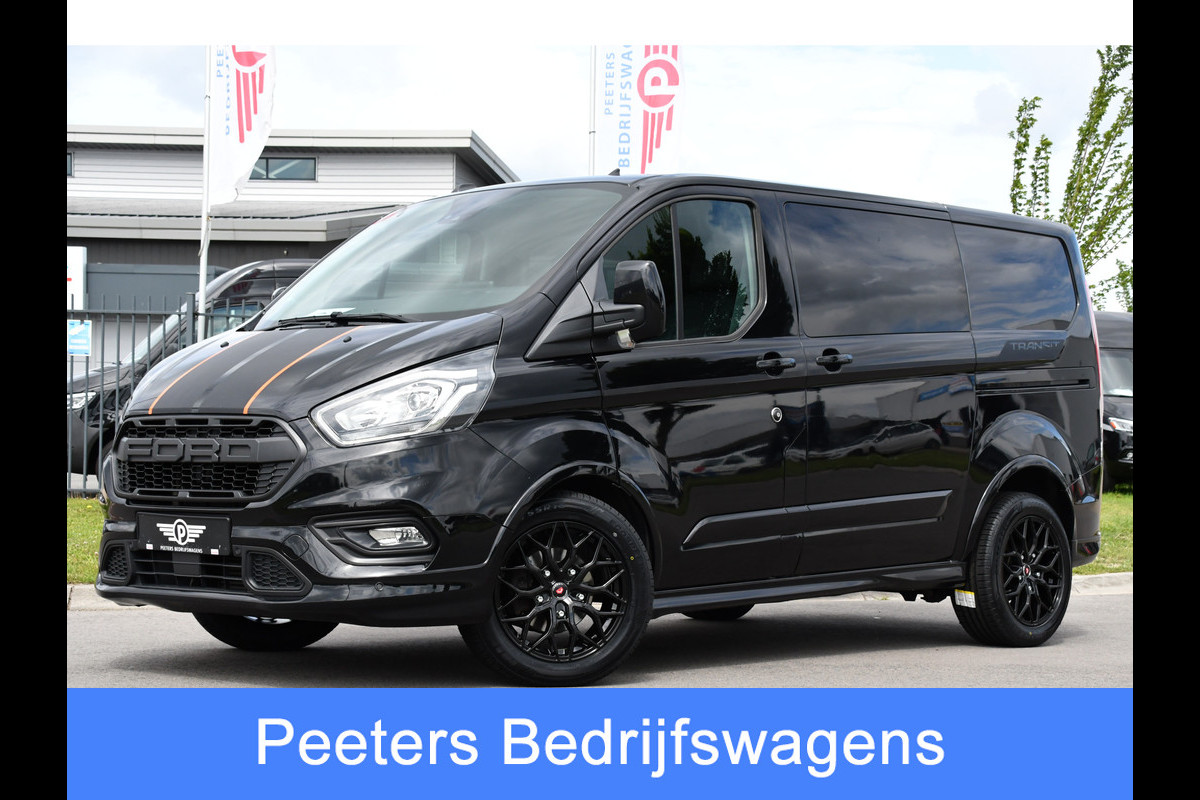 Ford Transit Custom 320 2.0 TDCI L1H1 Sport Camera, Cruise, Carplay, 185PK, Automaat, 2 x Schuifdeur, Stoelverwarming, Trekhaak, Uniek!