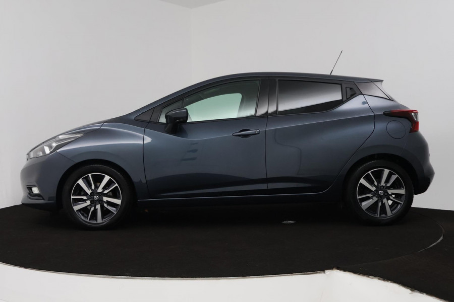 Nissan Micra 0.9 IG-T N-Connecta (ACHTERUITRIJCAMERA, PARKEERSENSOREN, NAVIGATIE, CRUISE CONTROL, BLUETOOTH, NL-AUTO)