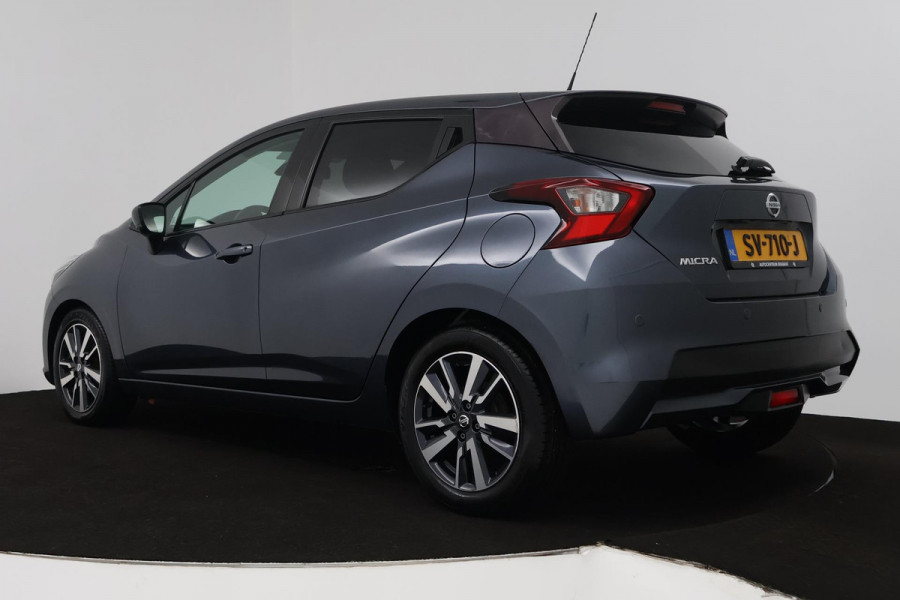 Nissan Micra 0.9 IG-T N-Connecta (ACHTERUITRIJCAMERA, PARKEERSENSOREN, NAVIGATIE, CRUISE CONTROL, BLUETOOTH, NL-AUTO)