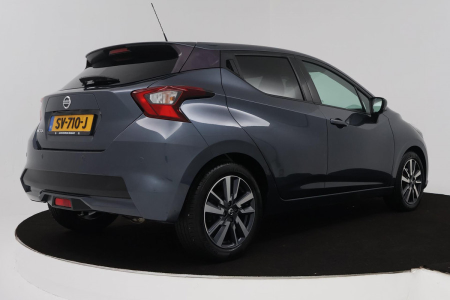 Nissan Micra 0.9 IG-T N-Connecta (ACHTERUITRIJCAMERA, PARKEERSENSOREN, NAVIGATIE, CRUISE CONTROL, BLUETOOTH, NL-AUTO)