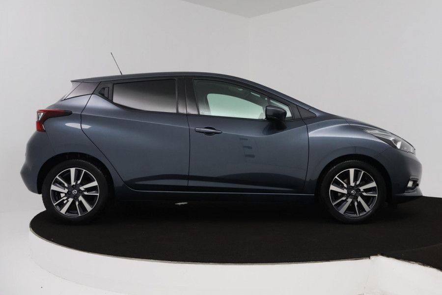 Nissan Micra 0.9 IG-T N-Connecta (ACHTERUITRIJCAMERA, PARKEERSENSOREN, NAVIGATIE, CRUISE CONTROL, BLUETOOTH, NL-AUTO)